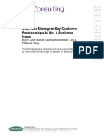 Customer Relationship IT Gap 2007: Forrester Research & Microsoft