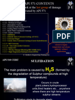 Now We Will Look at The of Damage Mechanisms Covered by API 571