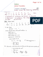 M-I Unit-2 Discrete Random Variables