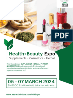 (Idr) Brochure Health Beauty Expo