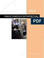 Modul - Simulataneous Interpreting-UNU