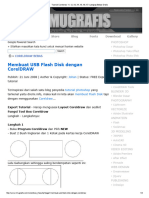 Membuat USB Flash Disk Dengan Corel Draw