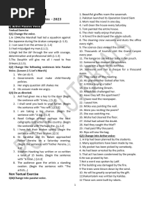 Grammar Notes For 10th Std. 2023 - Update
