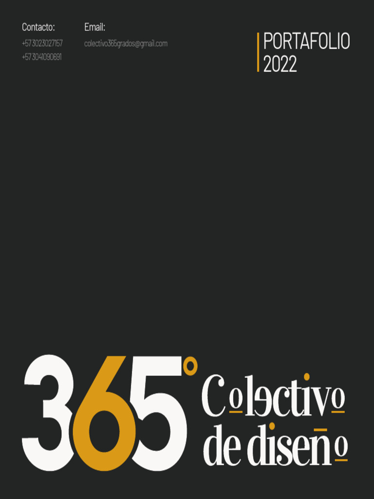 Colectivo 365 Grados: Diseño y Cultura | PDF
