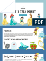 Sherry Disney Princesses Lesson 