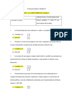 Evaluación Objetiva Módulo IV