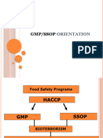 GMP SSOP Orientation Refresher Course