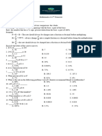 Mathematics 6-2ND TRI