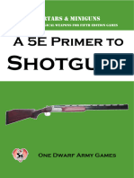 A 5E Primer To Shotguns