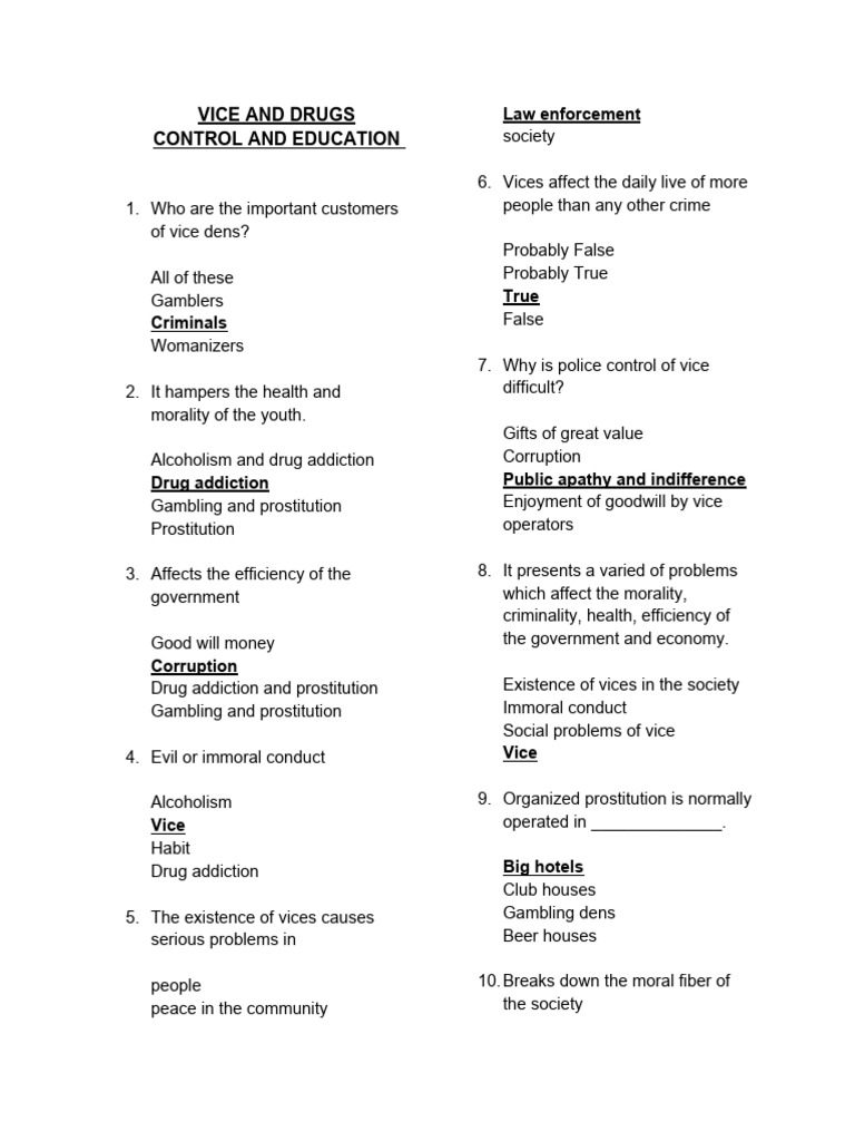 Quizzes vice and drugs ni max download free pdf gambling