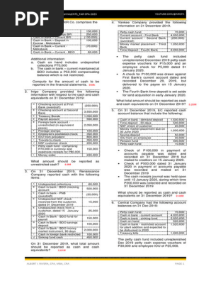 Module 1_cash and Cash Equivalents