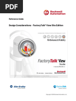 FactoryTalk View Site Edition Version 11 (CPR9 SR11) Design Considerations