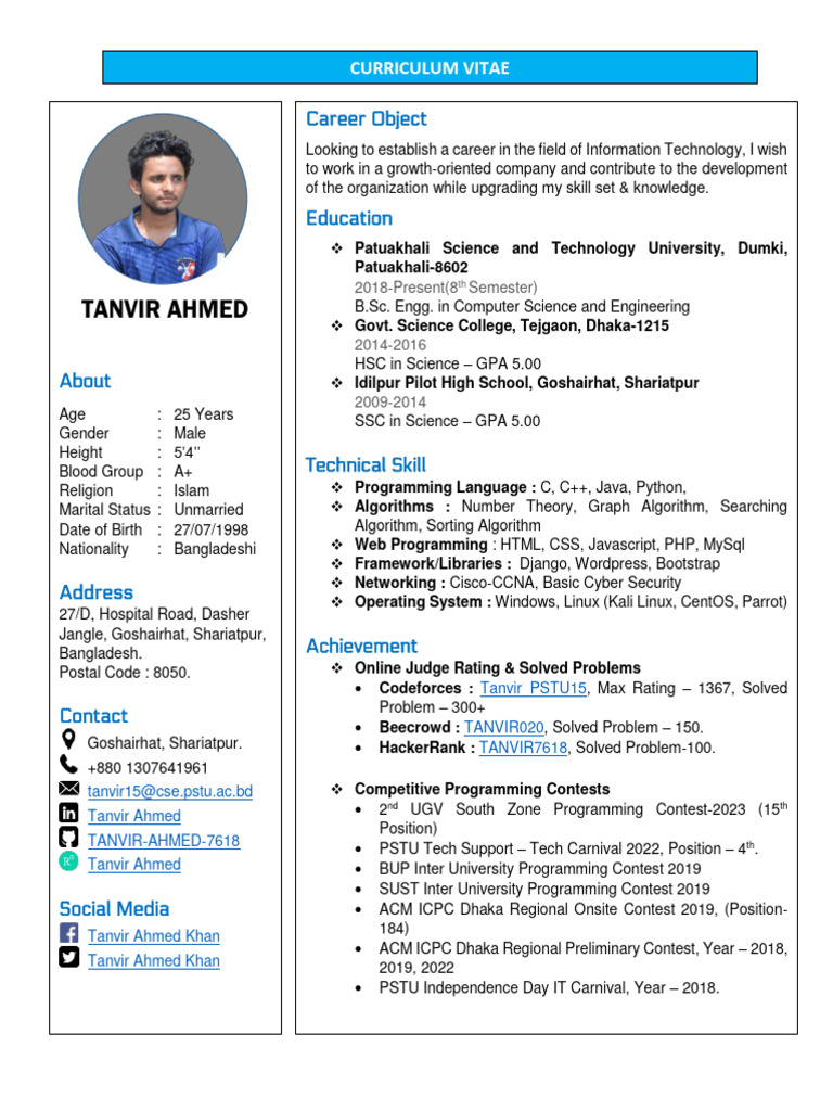 Aspiring IT Professional Profile | PDF | Application Software | Software