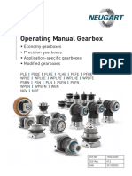 Operating Manual Gearboxes EN