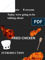 Fried Chicken (School Project) New