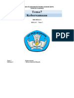 Rencana Pelaksanaan Pembelajaran Kls 2 Temaa 7