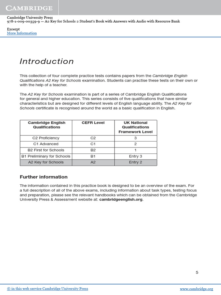 Excerpt | PDF | Qualifications | Standardized Tests