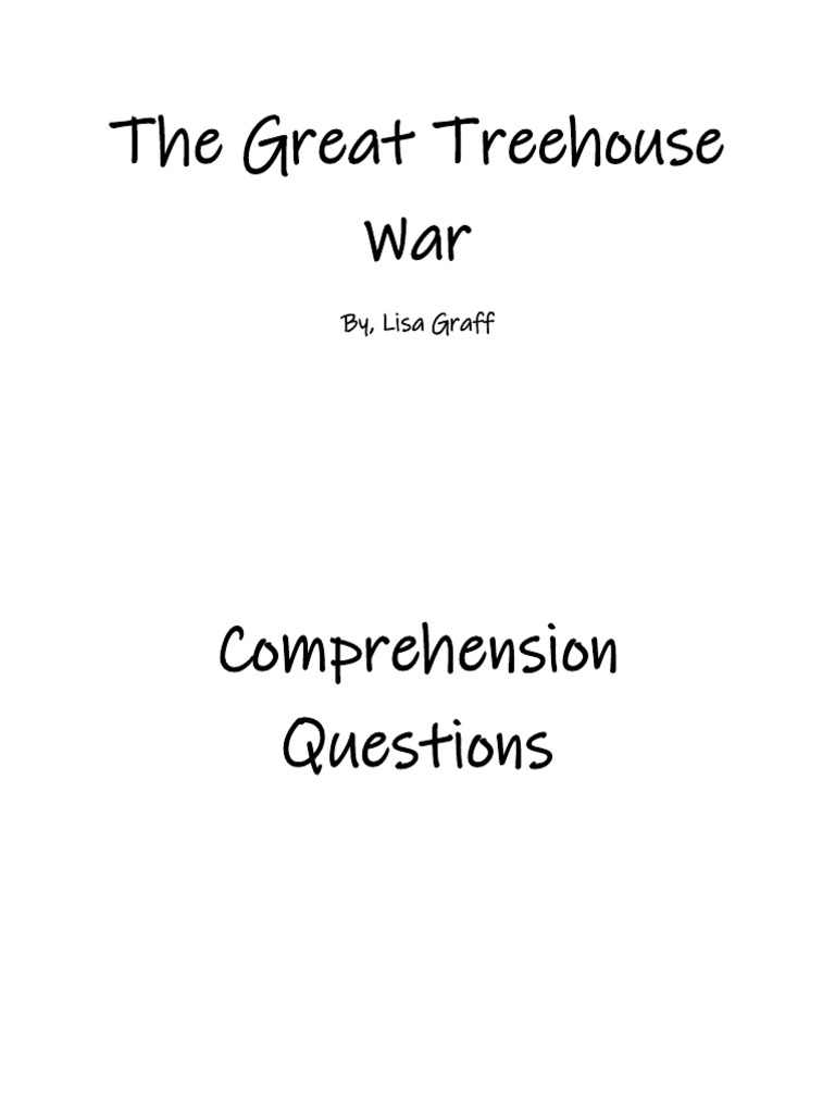 The Great Treehouse War By, Lisa Graff PDF
