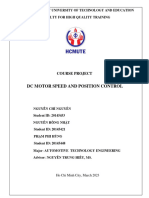 DC Motor Speed and Position Control