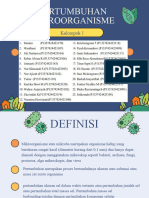 Pertumbuhan Mikroorganisme