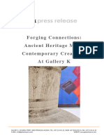 Gallery K Cultural Events - Dialogue Antiq-Contem - Eng