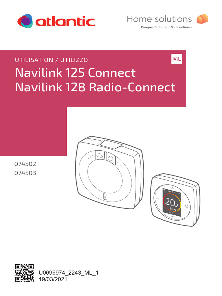 Installation Navilink 125/128 Guide PDF WiFi Ingénierie informatique — free download