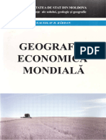 Geografia Economică Mondială, Autor Veaceslav Bîrdan Ediție 2008
