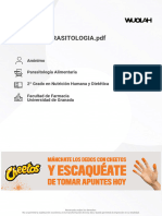 Examen Parasitología