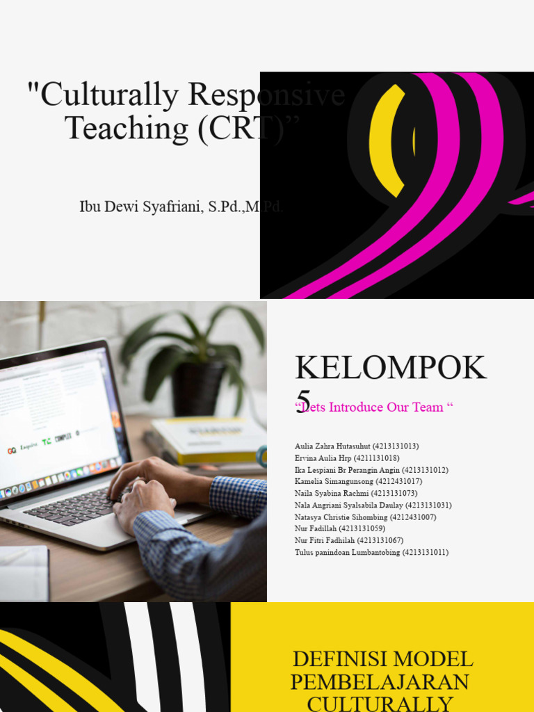 Penerapan Culturally Responsive Teaching | PDF | Karier & Perkembangan