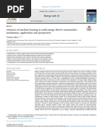 Advances of Machine Learning in Multi-Energy District Communities 2022