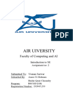 Air Uiversity: Faculty of Computing and AI