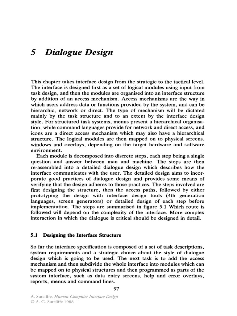 BSA Dialogue Diagram | Download Free PDF | Interface (Computing ...