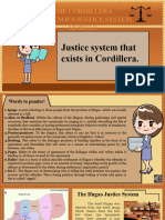 Cordillera Justice System