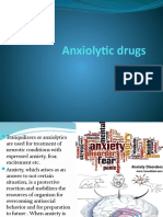 Anxiolytic Drugs