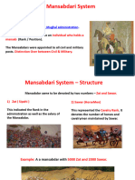 Mansabdari System