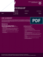 Strategy Internship Job Description and Person Specification 11.03.2024