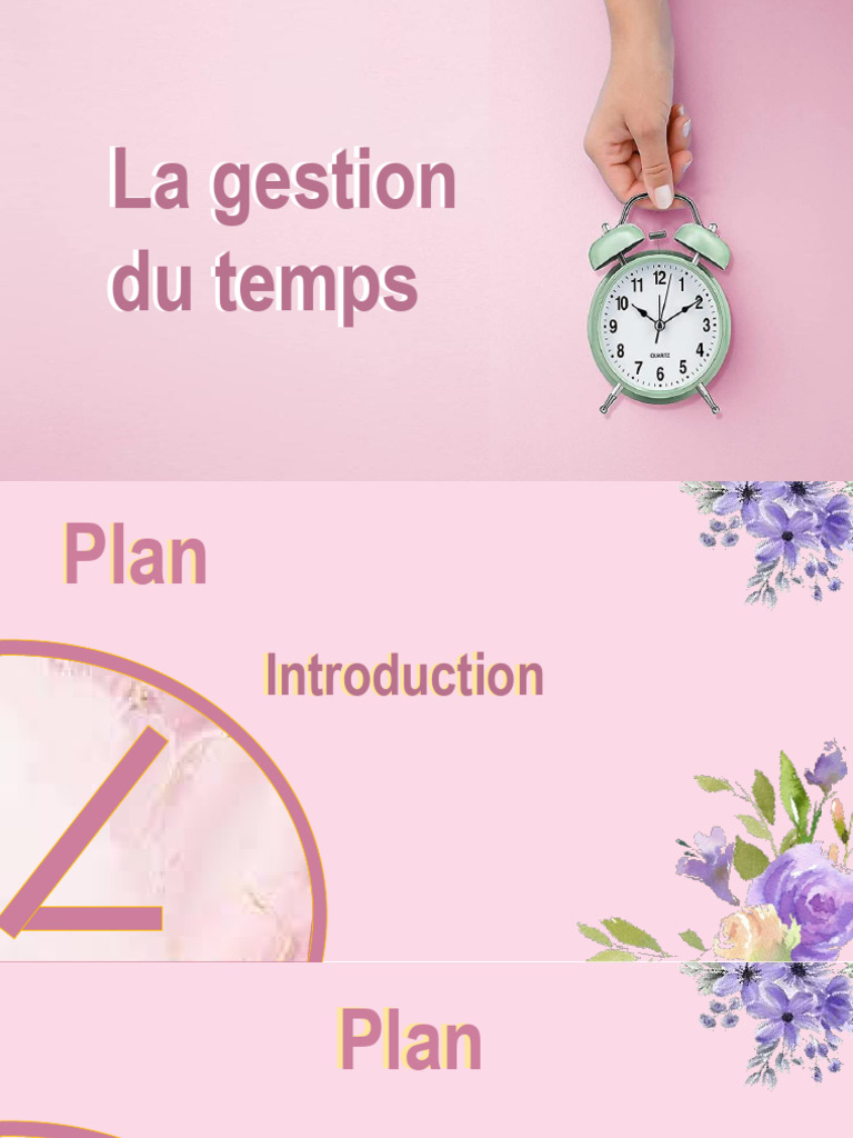 Outils et méthodes de gestion du temps | PDF | Gestion du temps ...