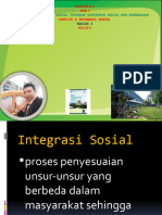 Materi Integrasi Sosial 1