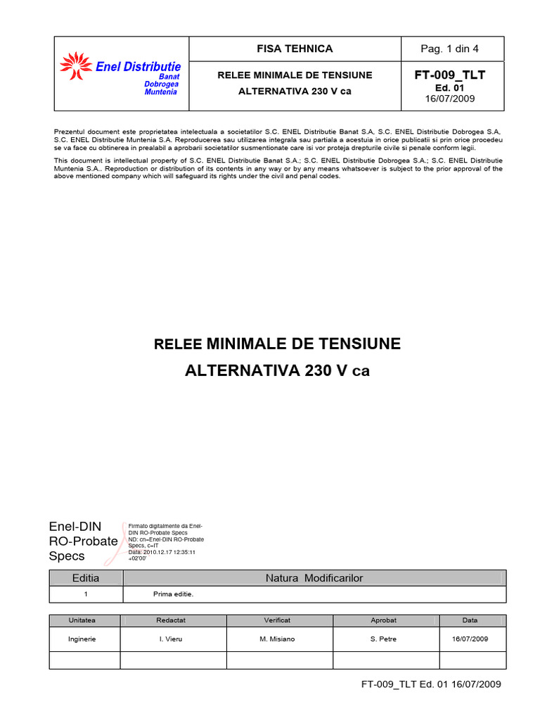 FT-009 TLT | PDF
