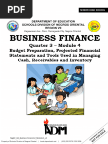 Business Finance Q3 Module 4 3