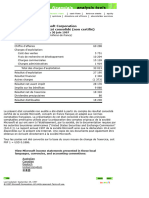 French Alternate View 1997 Income Statement