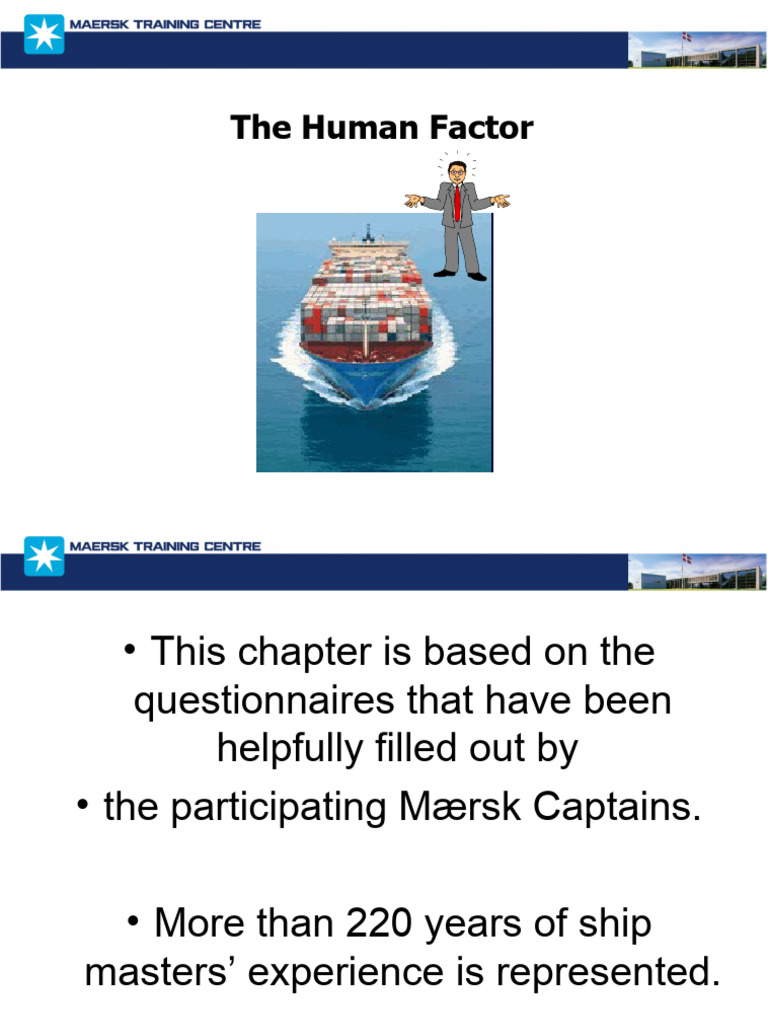 Human Error in Maritime Safety Analysis | PDF | Ships