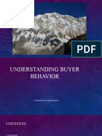 Buying Behavior