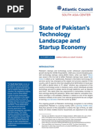 State of Pakistans Technology Landscape and Startup Economy