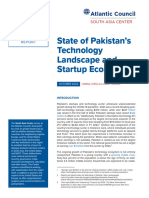 State of Pakistans Technology Landscape and Startup Economy