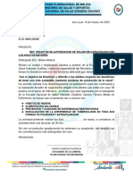 Solicitud para Taller para Proyecto - 111921