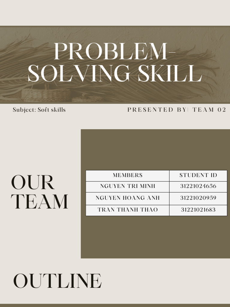 Problem-Solving Skills Guide | PDF | Cognition | Cognitive Science