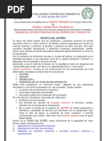 Teoria Del Estres y Estres Post Traumatico
