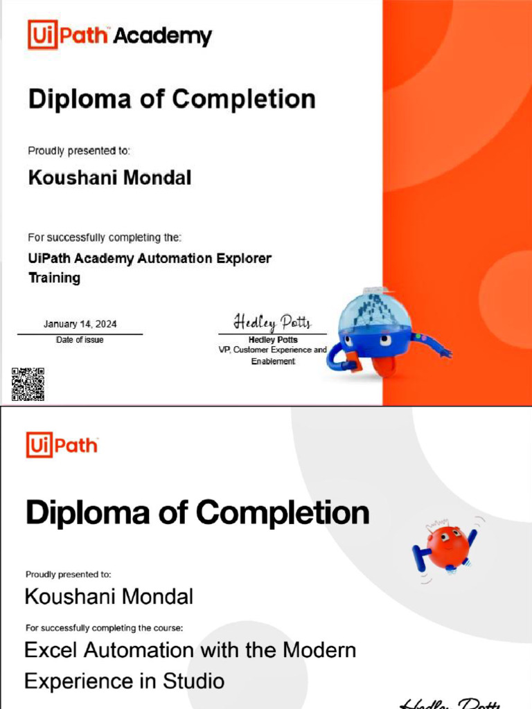 7 Certificates Pdf