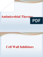 Antimicrobcell Wall Inhibitors